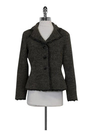 Current Boutique-Armani Collezioni - Grey Wool Jacket Sz 8