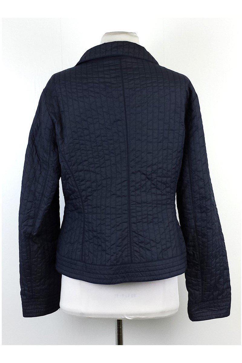 Armani Collezioni - Navy Quilted Nylon Jacket Sz 8