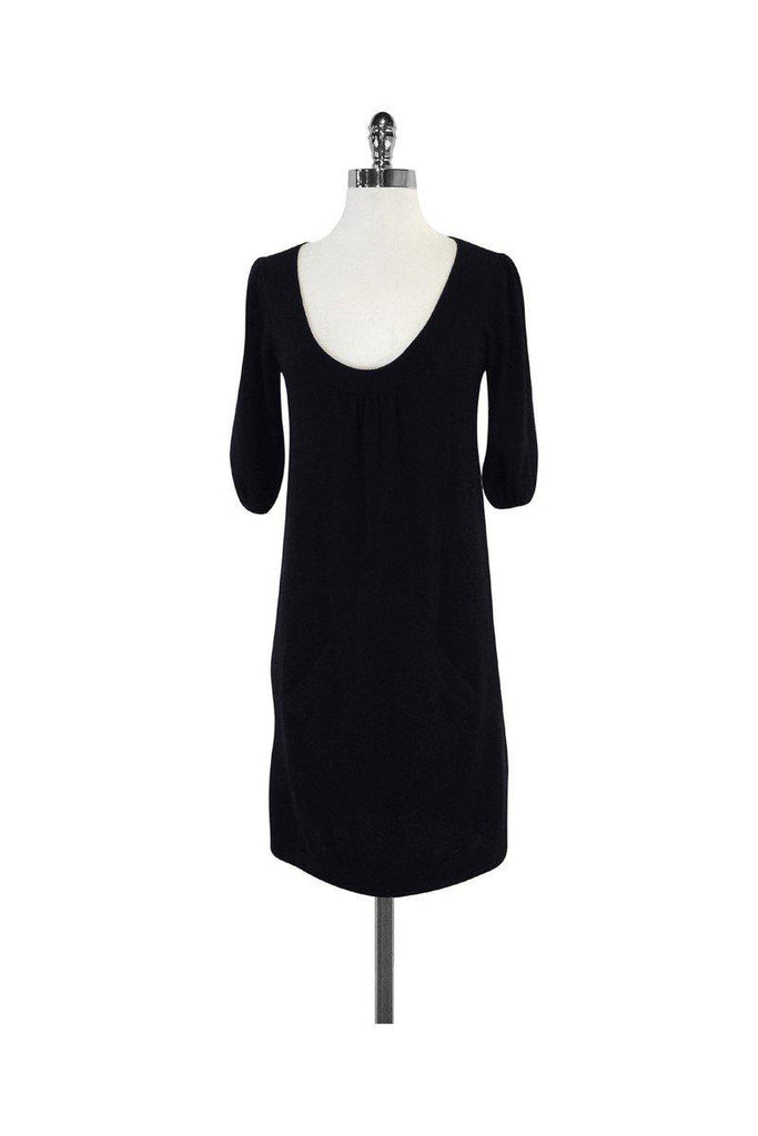 black cashmere jumper dress Autumn Cashmere