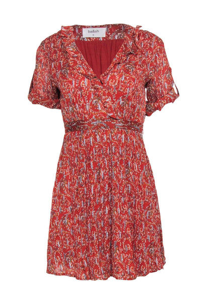 ba&sh metallic dress Ba&sh