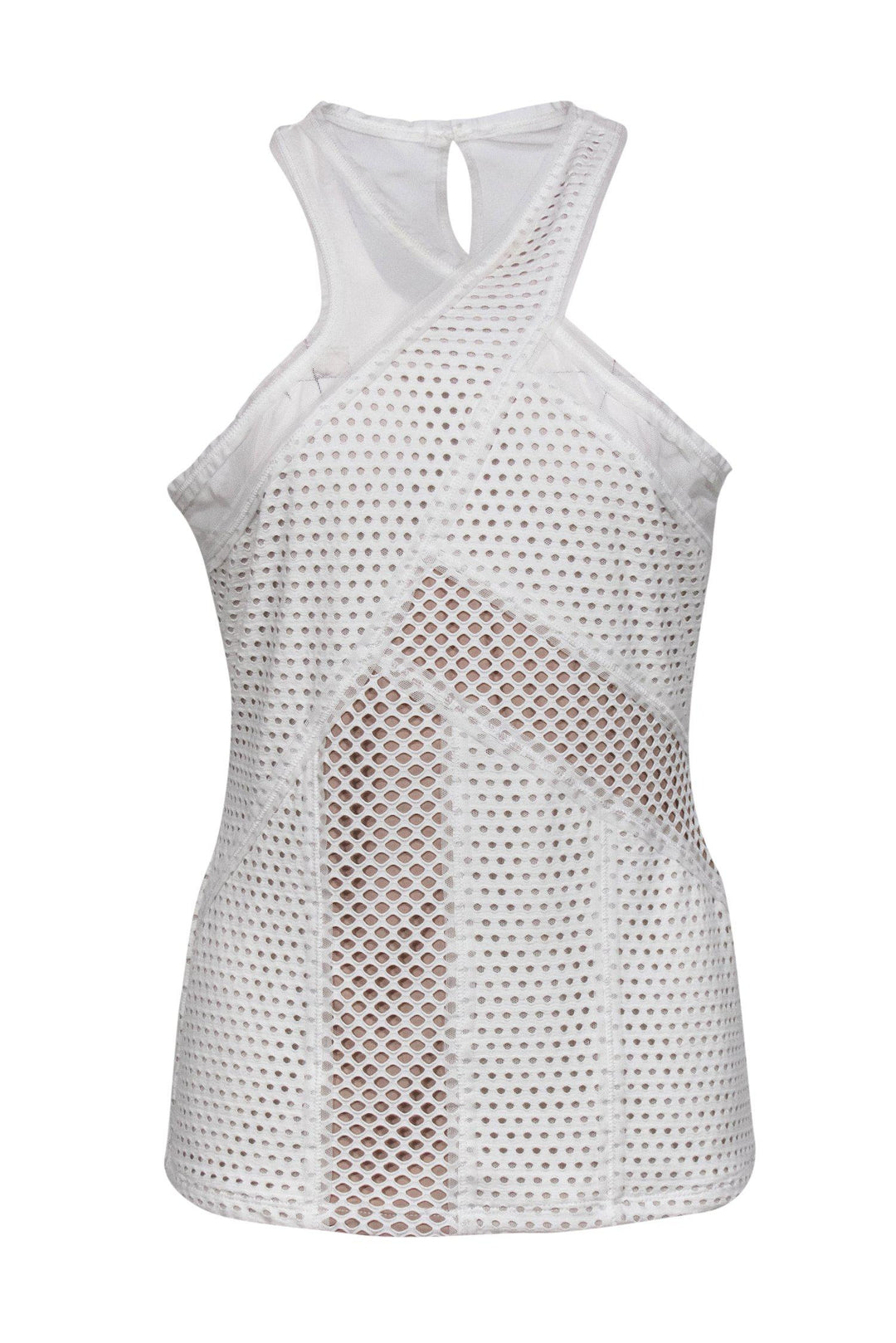 bcbg white mesh dress BCBG Max Azria