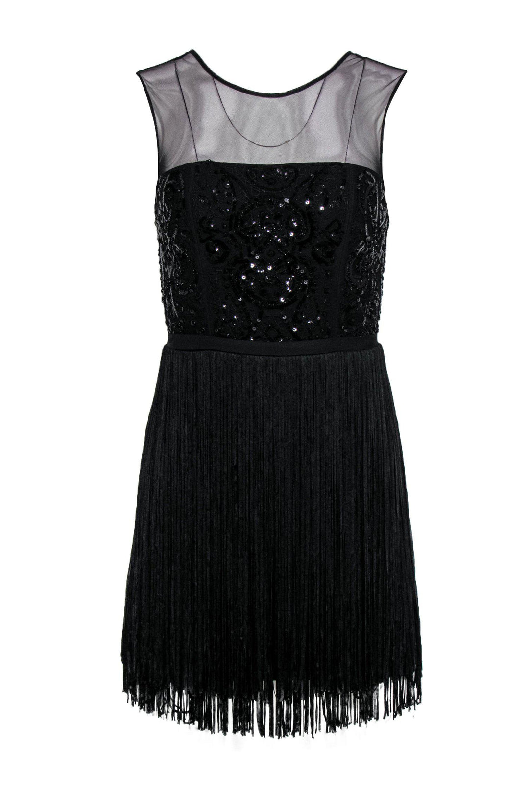 Bcbgmaxazria Dresses | Bcbg Sequin Dress | Color: Black | Size: 2