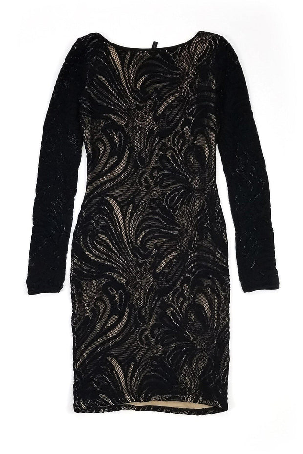 BCBG Max Azria - Tanya Black Lace Dress Sz S BCBG Max Azria - Tanya Black Lace Dress Sz S