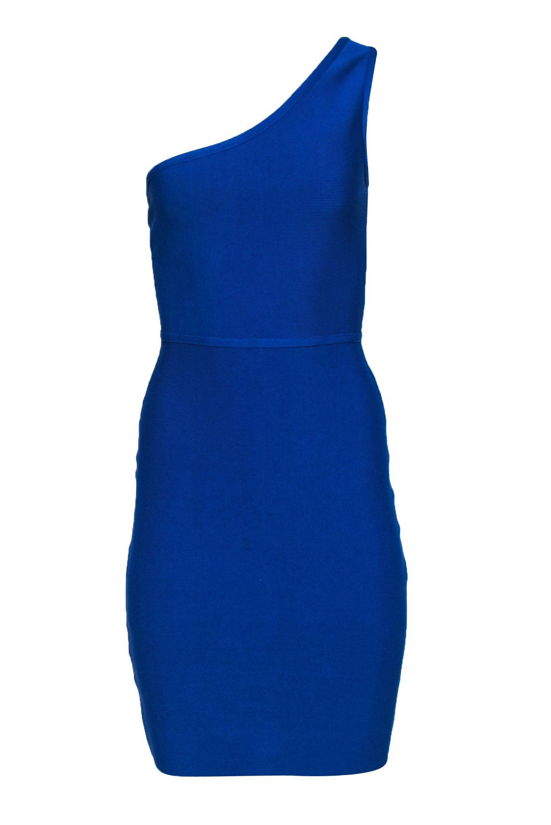 BCBG Max Azria - Royal Blue One-Shoulder Sleeveless Bodycon Dress Sz S BCBG Max Azria - Royal Blue One-Shoulder Sleeveless Bodycon Dress Sz S
