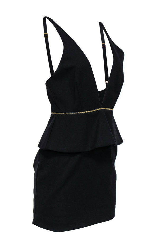 black bec and bridge mini dress BEC + BRIDGE: Black Marielle Minidress