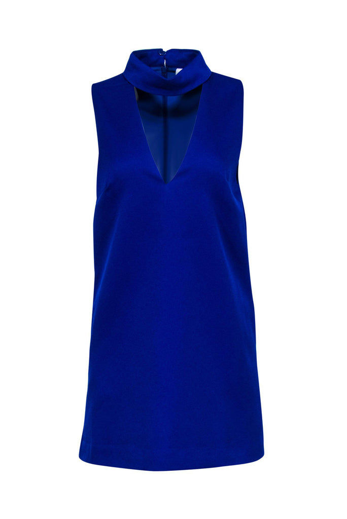 c meo collective blue dress C/MEO Angled hem shelisa mini dress A Brief History of Size:1-2 Years (90cm)