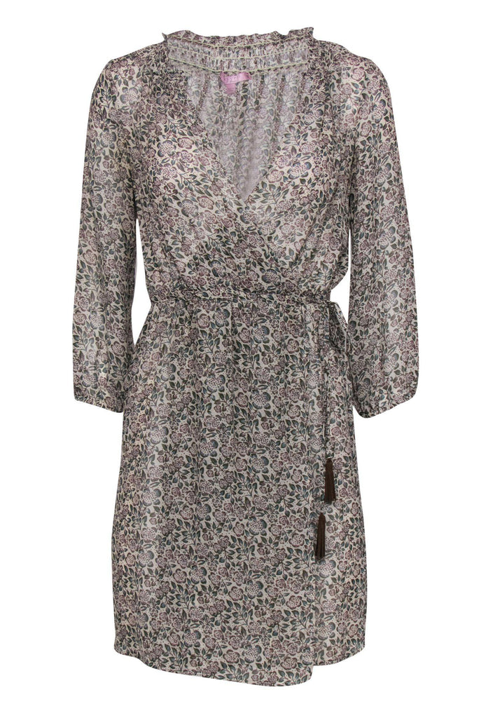 calypso silk wrap dress Calypso Women's St. Barth Silk Wrap Dress