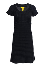 Current Boutique-Catherine Malandrino - Black Wool Blend Dress Sz S