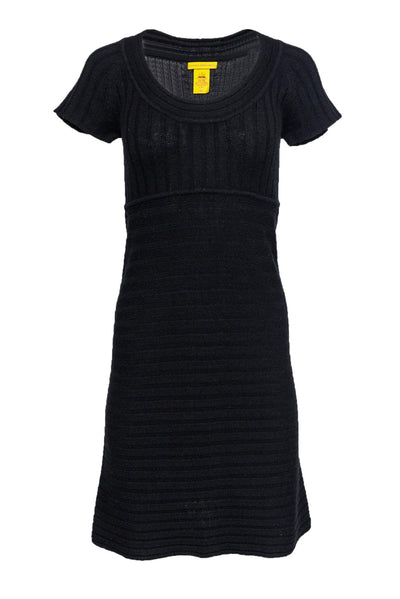 Current Boutique-Catherine Malandrino - Black Wool Blend Dress Sz S