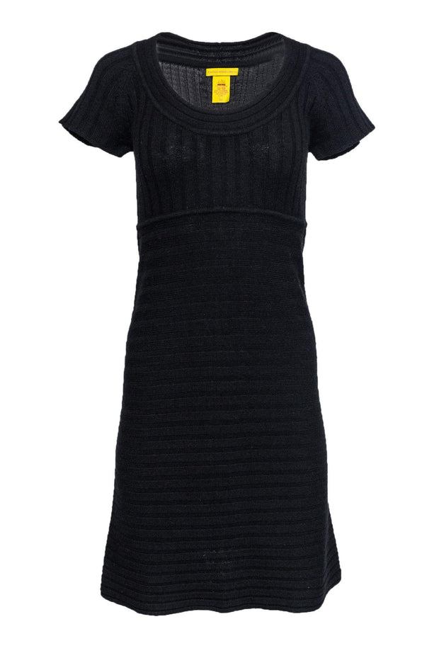 Current Boutique-Catherine Malandrino - Black Wool Blend Dress Sz S