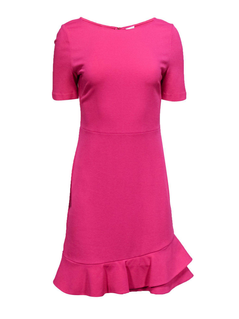 hot pink sheath dress Diane von Furstenberg Color:Platinum (LightGray) Bebaak Maya Hand Embroidered Hot Pink 25 .4 Pre-Spring