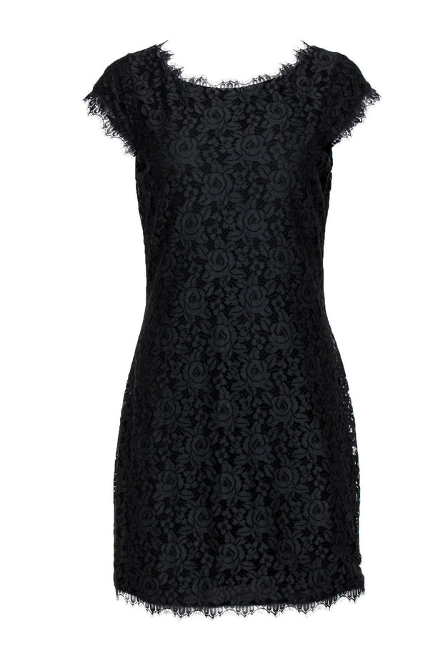 diane von furstenberg black dress Diane von Furstenberg