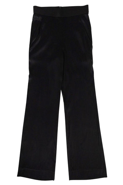 Current Boutique-Donna Karan - Black Elastic Waist Pants Sz 6