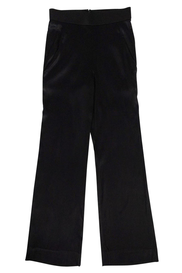 Current Boutique-Donna Karan - Black Elastic Waist Pants Sz 6