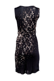 Current Boutique-Elie Tahari - Brown & White Print Dress Sz XS