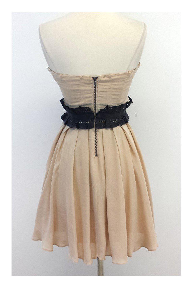 susana monaco leather dress Susana Monaco Faux Leather Corset Romper Rosemary / XS main image 0