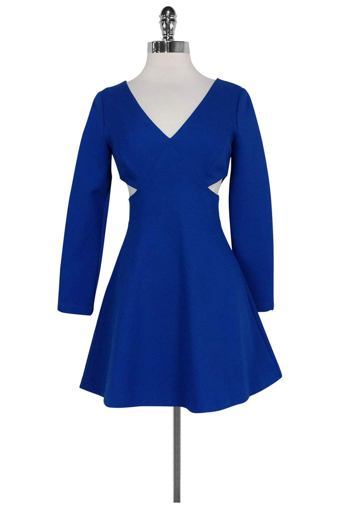 halston heritage blue dress Halston Draped Maxi Dress Light Blue by Halston Heritage
