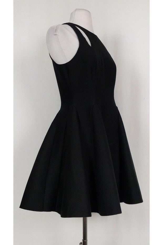 Halston Heritage - Black Fit & Flare Dress Sz 4 Halston Heritage - Black Fit & Flare Dress Sz 4