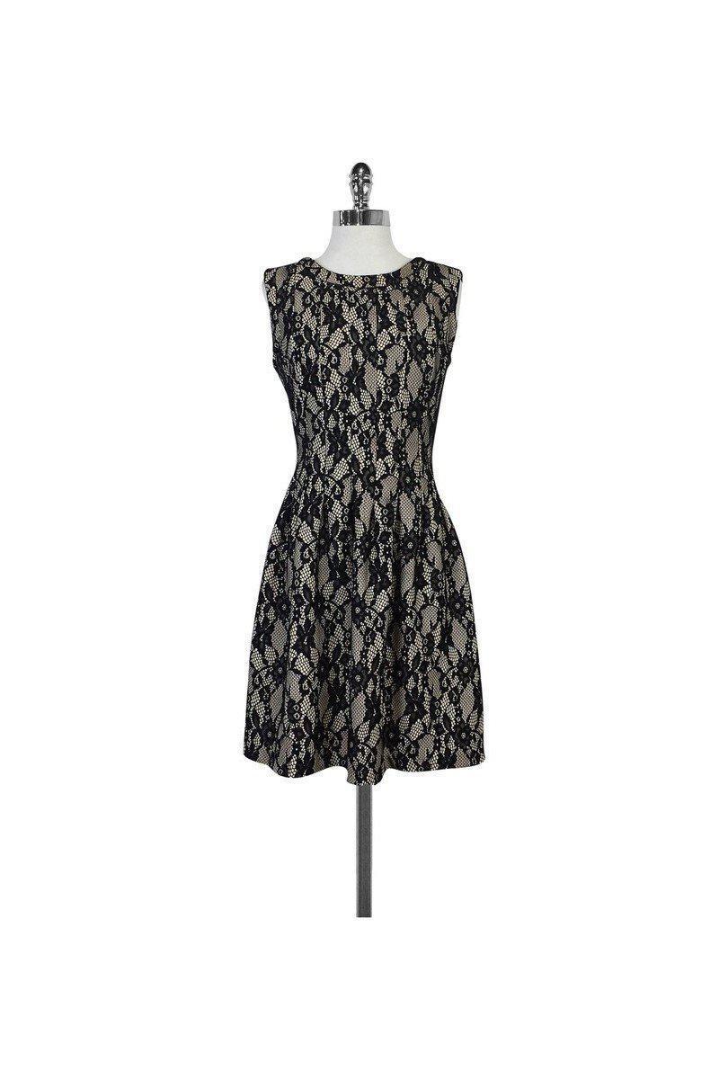 HD in Paris Anthropologie HD in Paris Violante Lace Dress Size Small Event Party Wedding | Sz: S | Color: tan Black