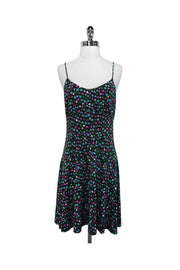 Current Boutique-Helen Wang - Heart Print Spaghetti Strap Tank Dress Sz S