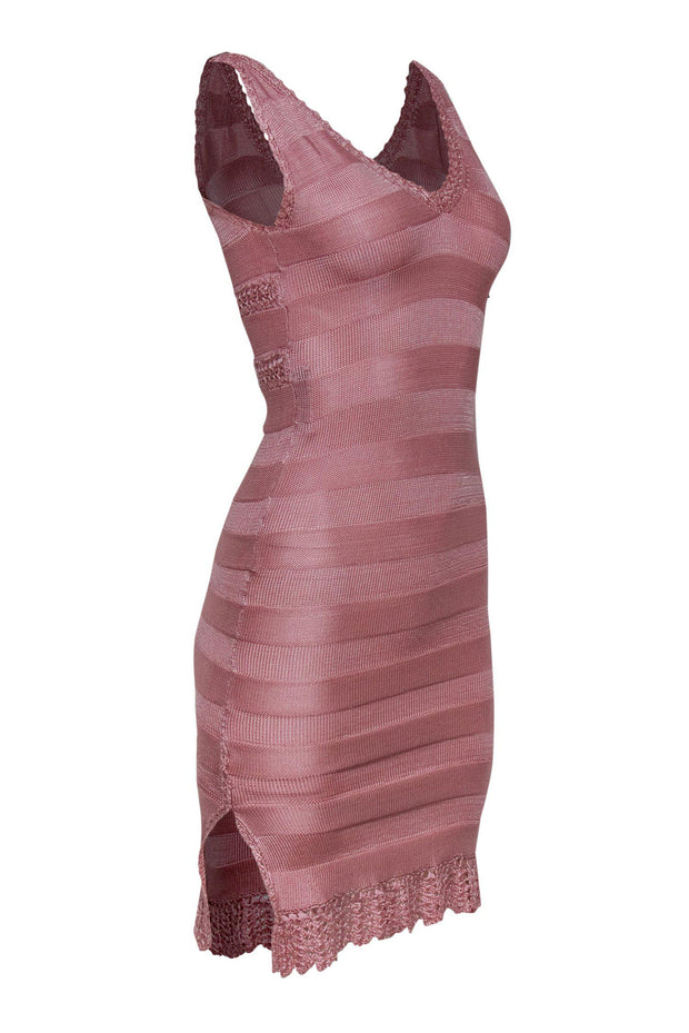 Current Boutique-Hernan Zajar - Pink Sleeveless Knit Dress Sz XS