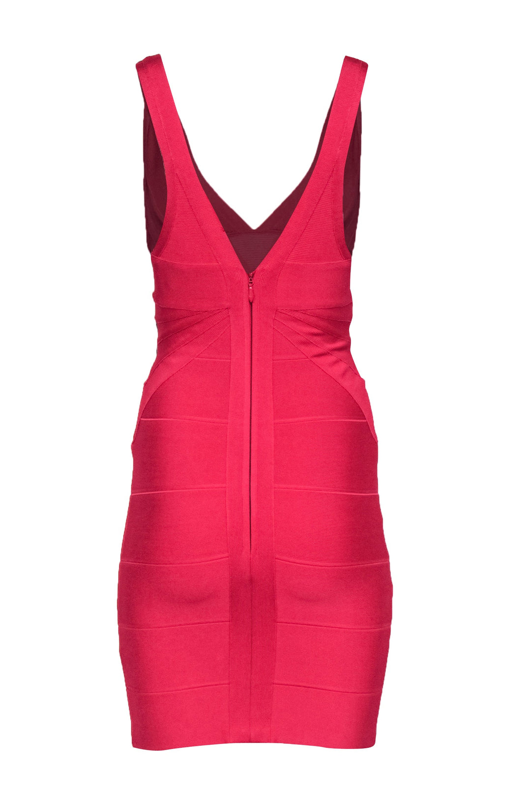 open lace back dress Herve Leger