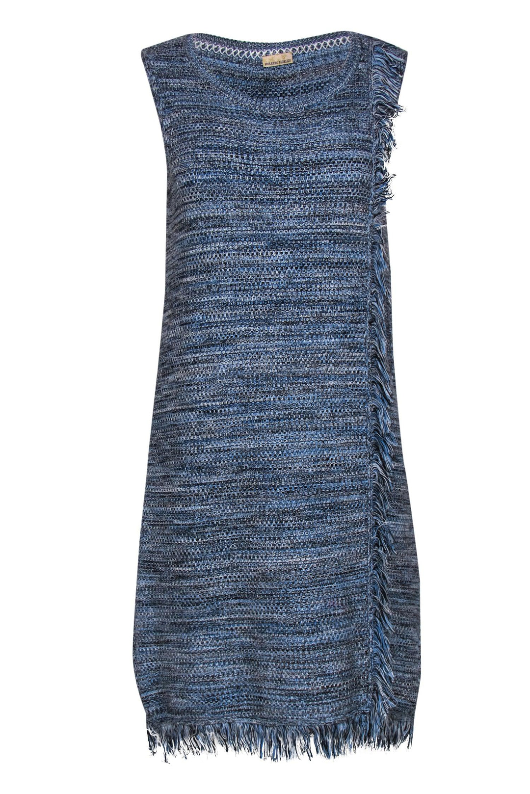 holding horses blue dress ANTHROPOLOGY