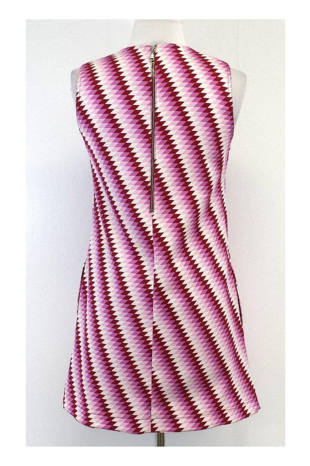 Current Boutique-House of Holland - Pink & White Cotton Blend Dress Sz 2