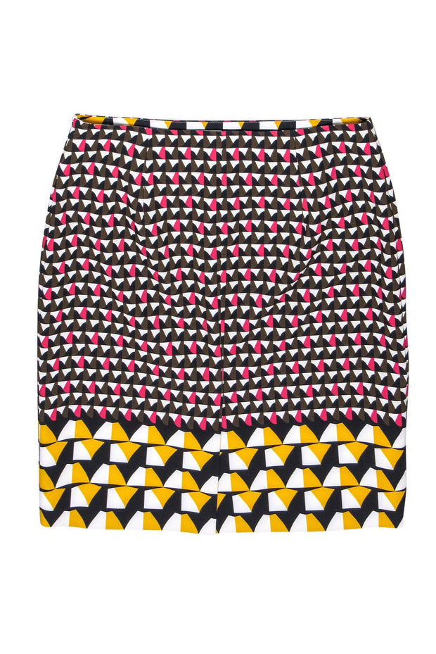 Current Boutique-Hugo Boss - Multicolored Geometric Skirt Sz 14