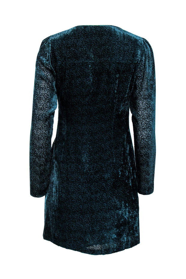 intermix green dress Silk Long Dress
