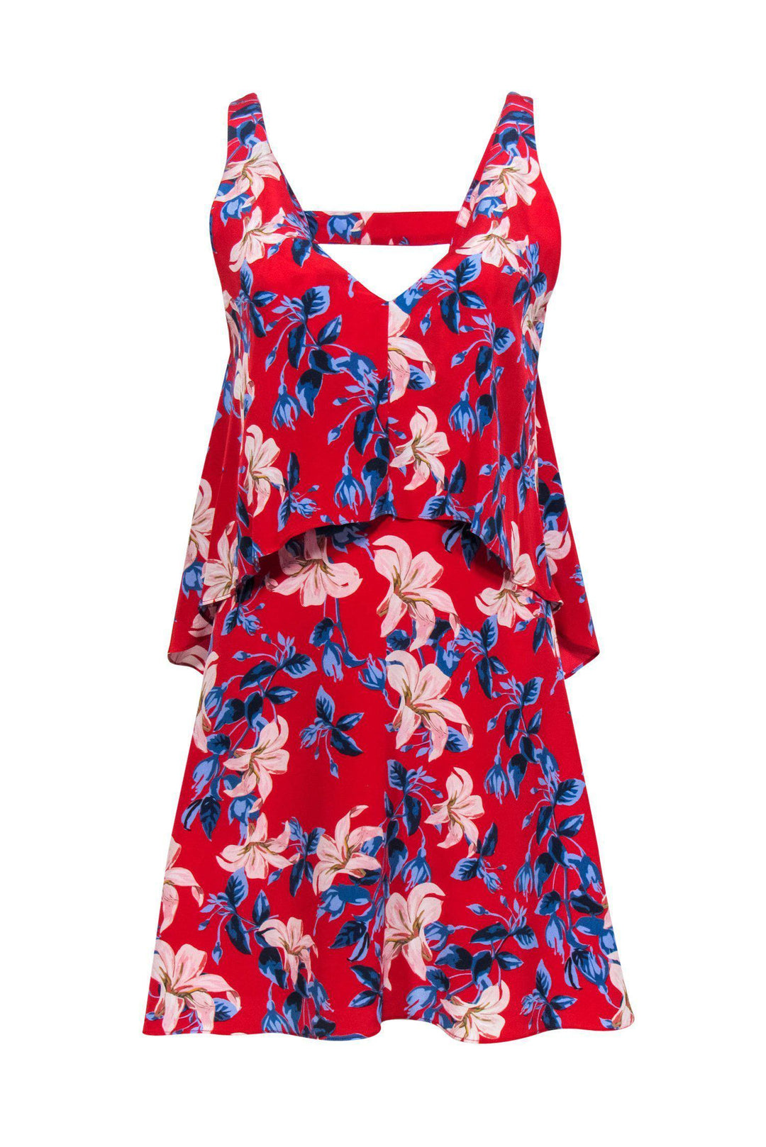 strapless open back dress Parker