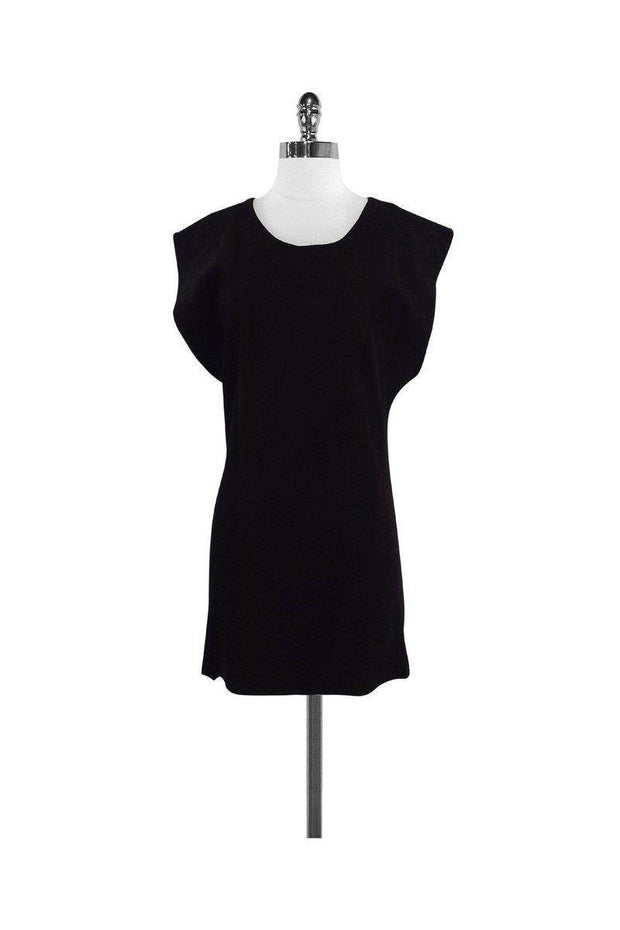 Current Boutique-IRO - Black Suede Shift Dress Sz XS