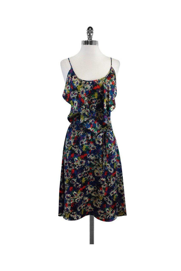 jill stuart silk dress Jill Stuart Silk Georgette Beaded Dress (S) Violette Wears