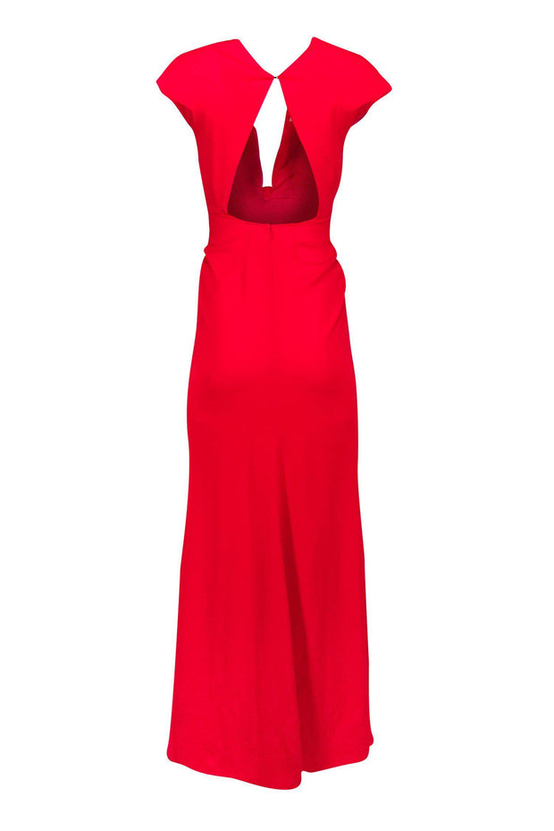 Jill Jill Stuart - Red Knotted Gown Sz 0 Jill Jill Stuart - Red Knotted Gown Sz 0