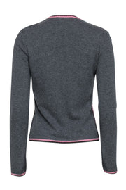 Current Boutique-John Galliano - Vintage Multicolored Patchwork Wool Blend Cardigan Sz S