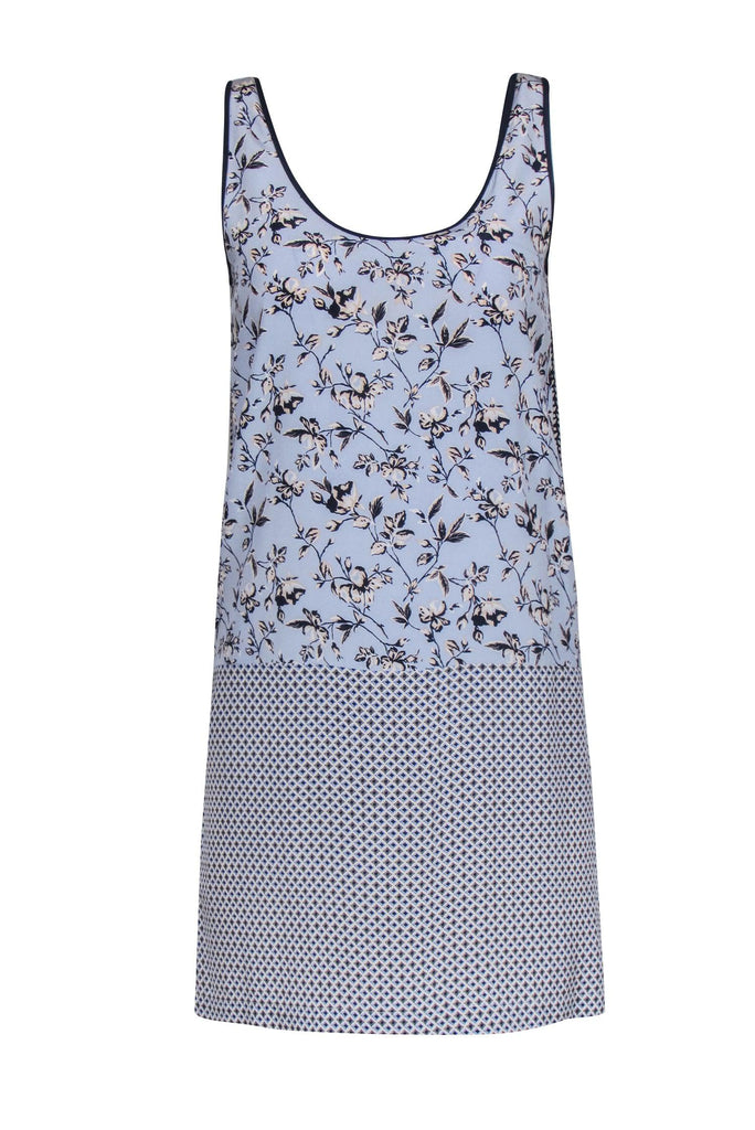 joie blue silk dress Joie Dress