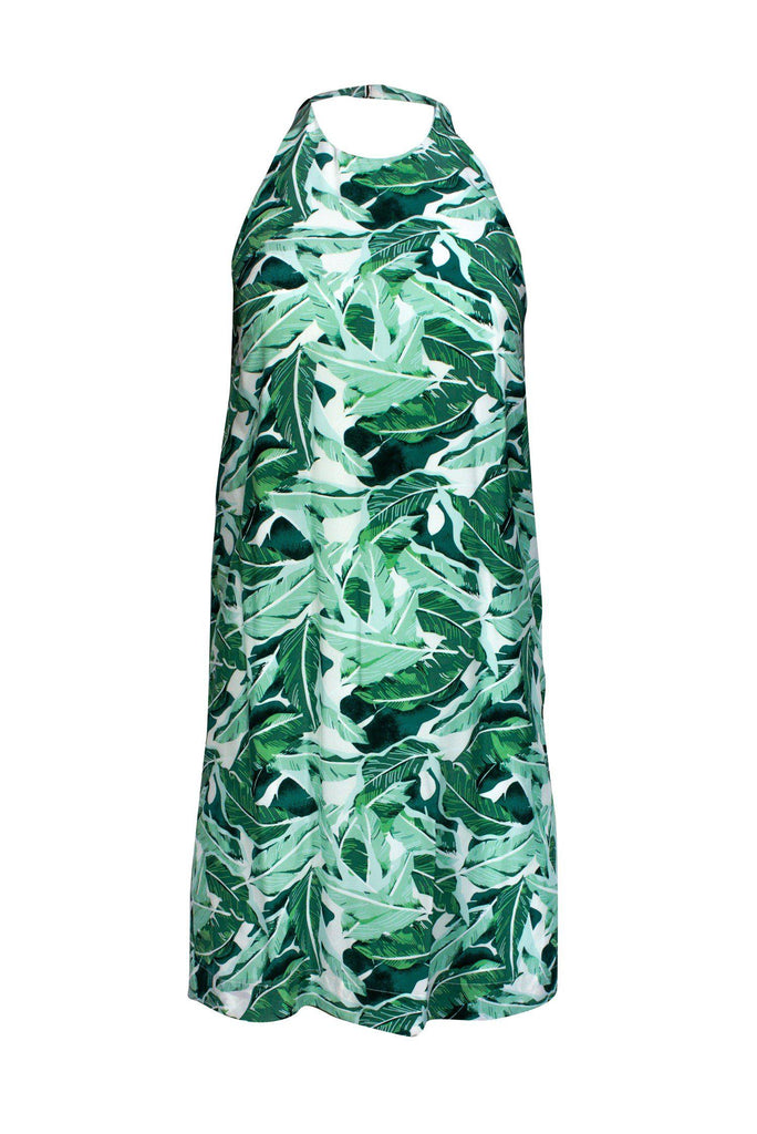 Joie - Leaf Print Mini Halter Dress Sz XS Joie - Leaf Print Mini Halter Dress Sz XS