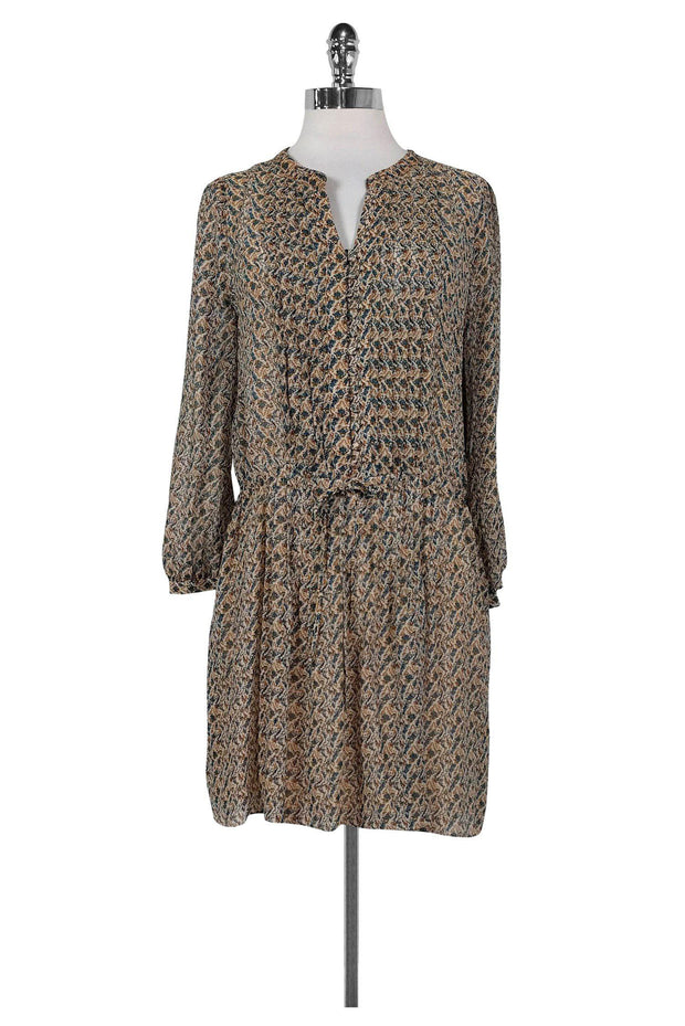 joie brown dress Houda Mini Dress at Joie