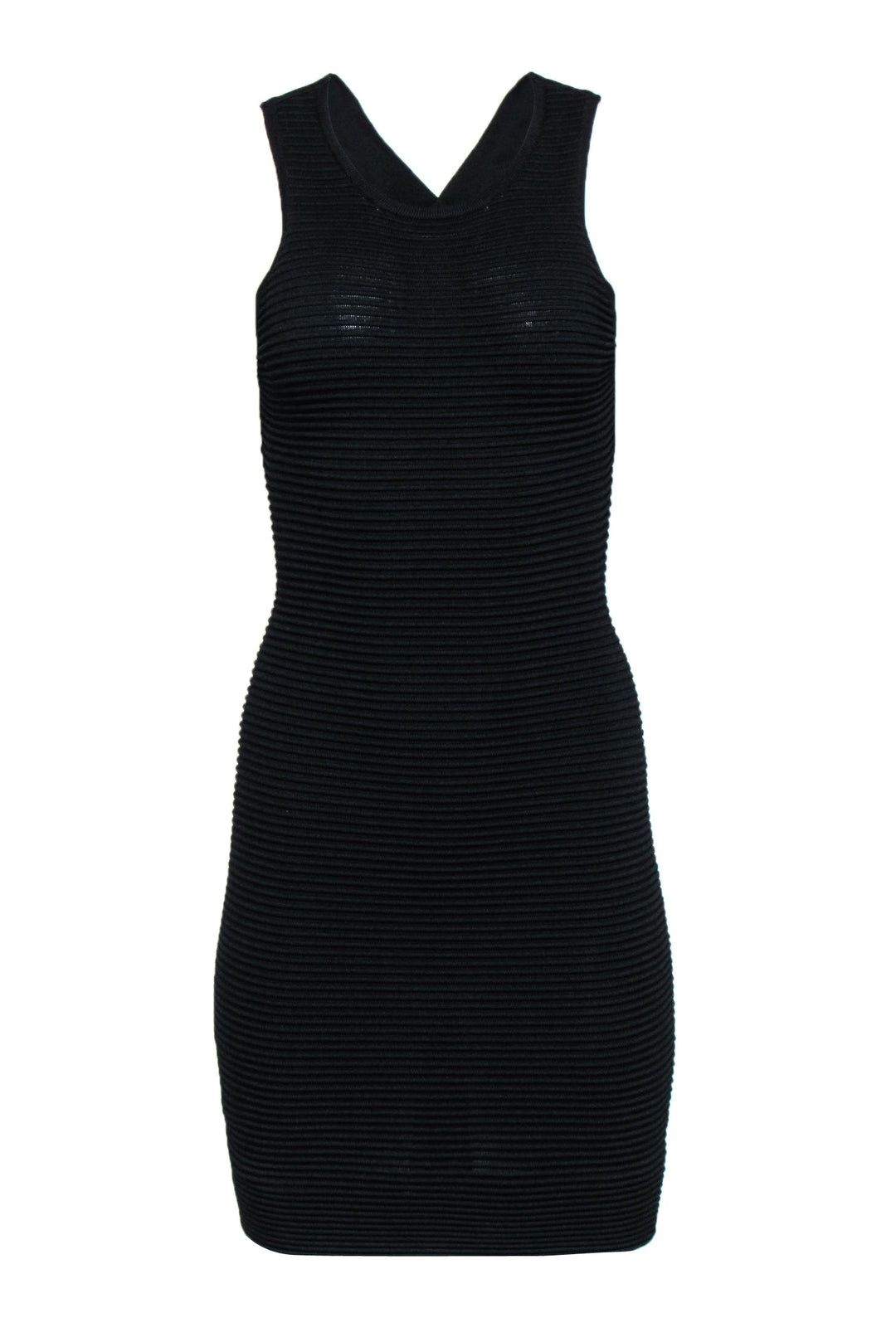 princess polly baby blue dress Fuzzy Mini Dress Black main image 1