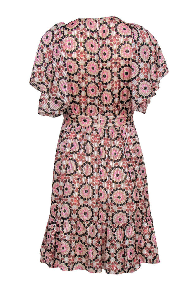 kate spade pink ruffle dress Kate Spade