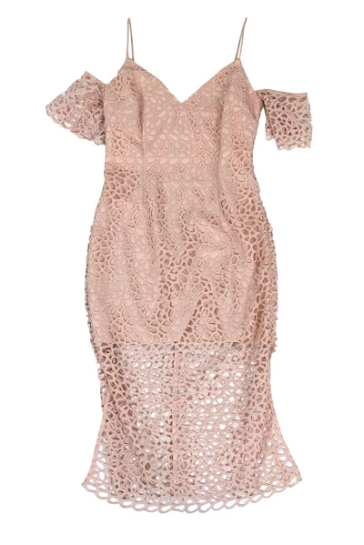 Keepsake - Blush Pink Countdown Lace Dress Sz S Keepsake - Blush Pink Countdown Lace Dress Sz S