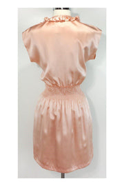 Current Boutique-Lauren Moffatt - Peach Elastic Waist Dress Sz 2