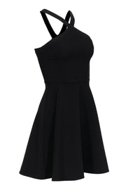 Current Boutique-Likely - Black Sleeveless Fit & Flare Dress w/ Crisscross Design Sz 0