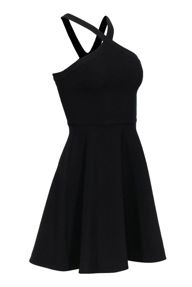 Current Boutique-Likely - Black Sleeveless Fit & Flare Dress w/ Crisscross Design Sz 0