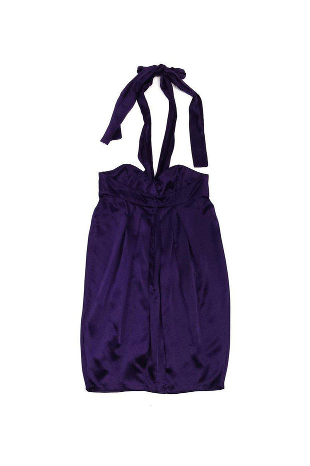 Mara Hoffman - Purple Silk Halter Dress Sz S Mara Hoffman - Purple Silk Halter Dress Sz S