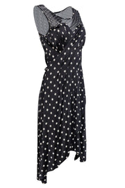 Current Boutique-Marc by Marc Jacobs - Black Patterned Silk Blend Dress Sz XS