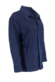 Current Boutique-MHL - Dark Wash Denim Oversized Jacket Sz L