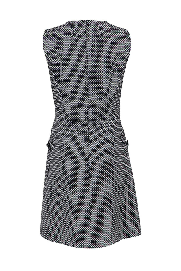 Michael Kors - Black & White Printed Dress w/ Pockets Sz 10 Michael Kors - Black & White Printed Dress w/ Pockets Sz 10