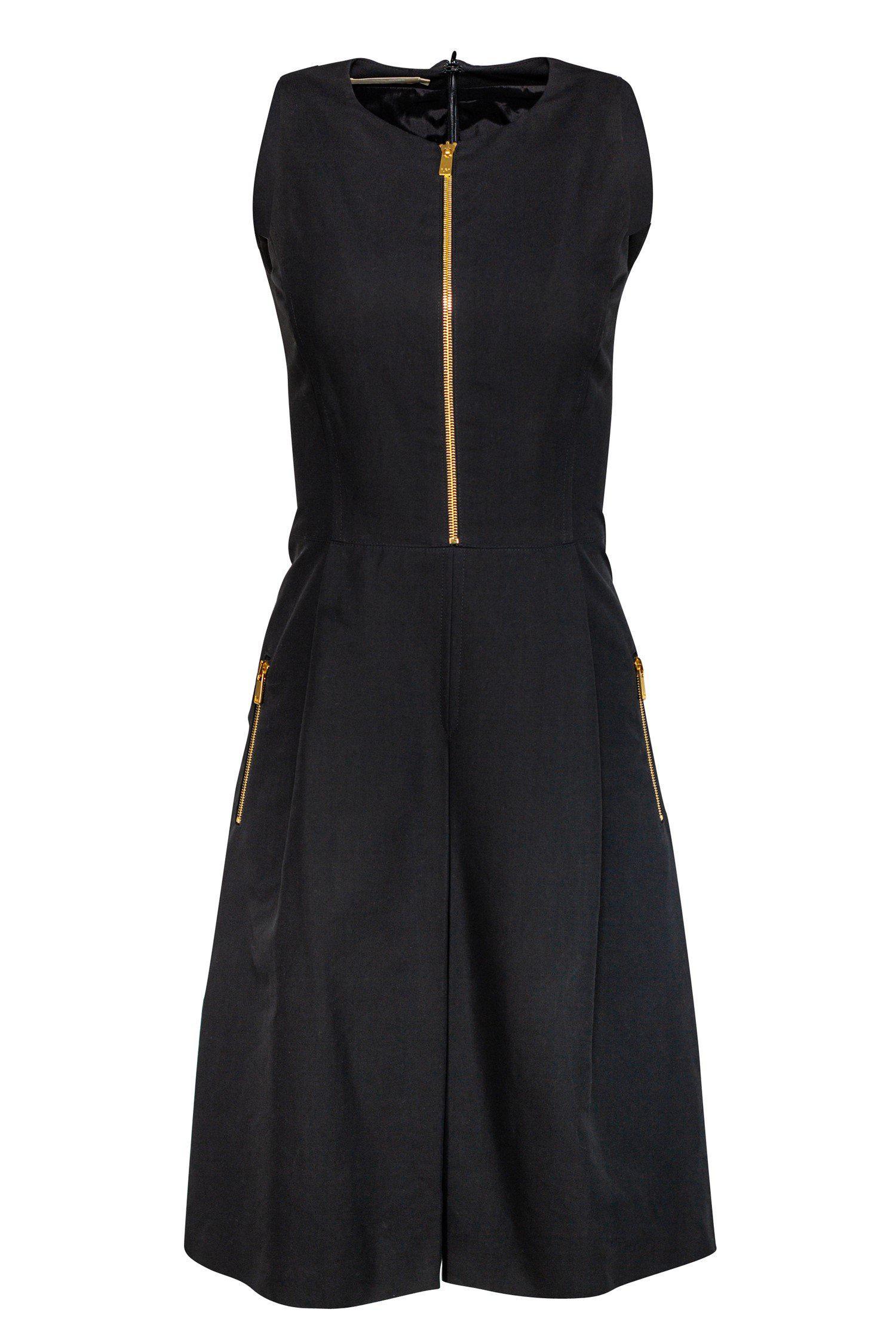 Michael Kors - Black Cotton Fit & Flare Dress Sz 2