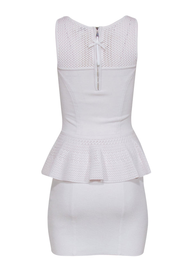 crochet peplum dress Meribella peplum dress crochet pattern